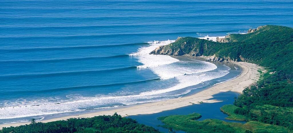 Clima en Huatulco, Barra de cruz surf